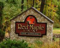 Red Maple Inn Sign